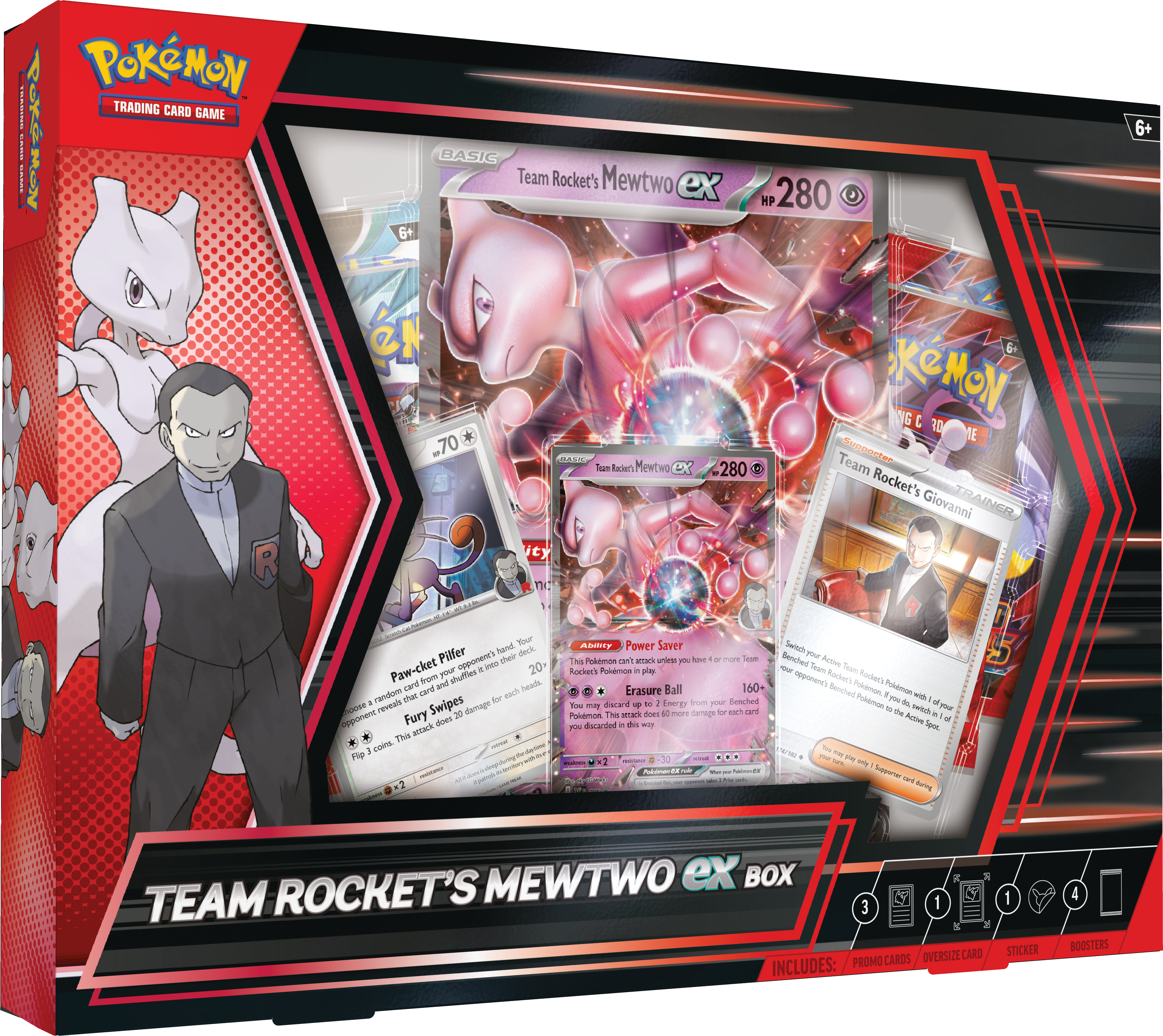 Pokemon Trading Card Game: Team Rocket's Mewtwo ex Box