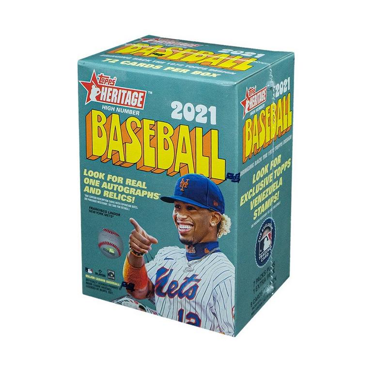 2021 Topps MLB Heritage High Number Baseball Blaster Box