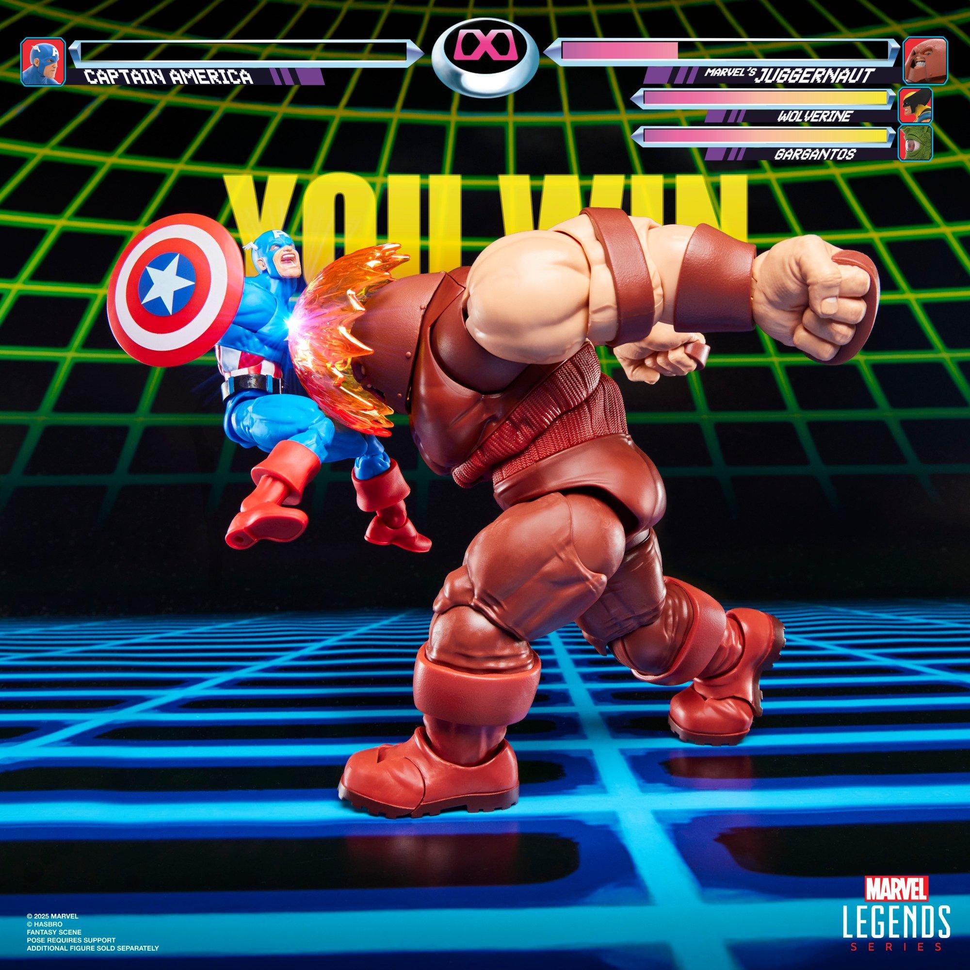 Hasbro Marvel Legends Retro Series Gamerverse Juggernaut 6-in Action Figure
