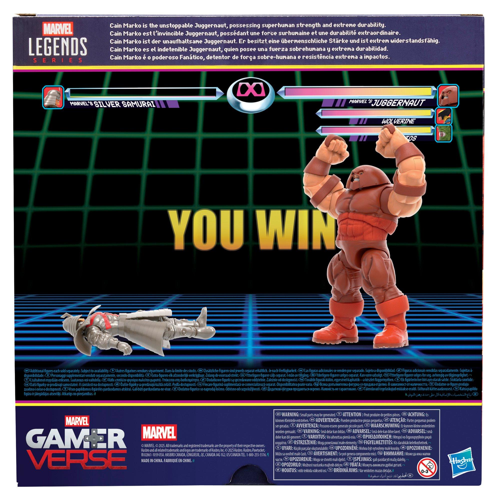Hasbro Marvel Legends Retro Series Gamerverse Juggernaut 6-in Action Figure