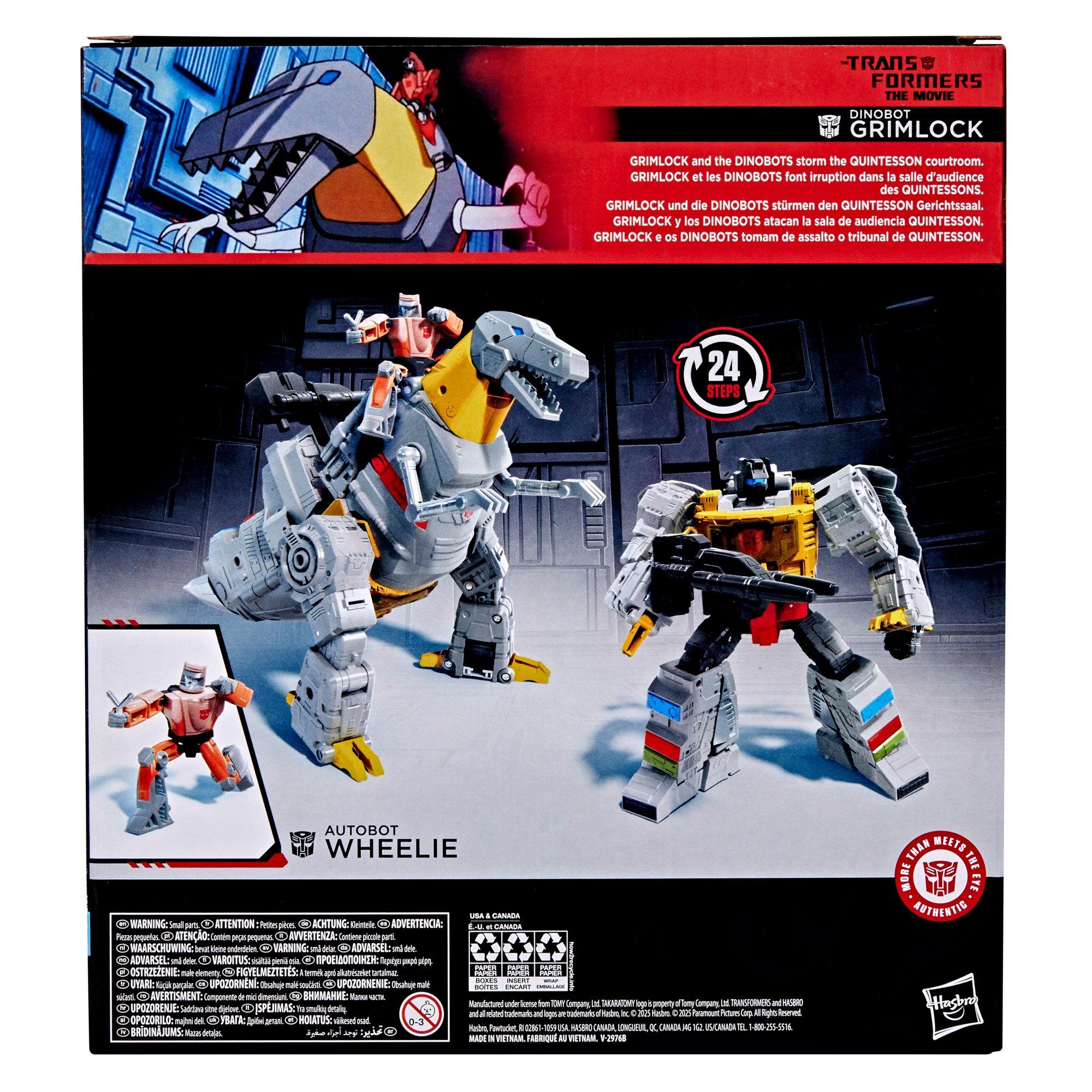 Hasbro Transformers Studio Series Transformers: The Movie Dinobot Grimlock 8.5-in Action Figure