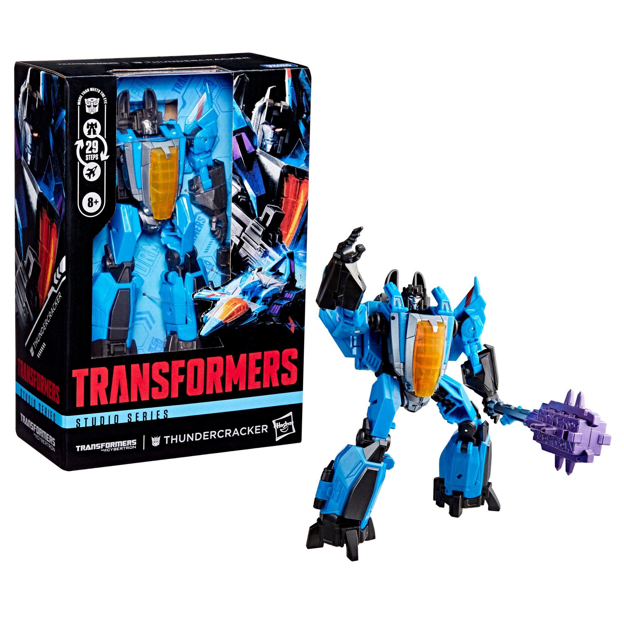Hasbro Transformers Toys Studio Series Transformers: War for Cybertron Thundercracker 6.5-in Action Figure