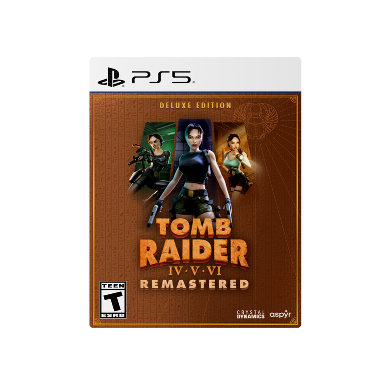 Tomb Raider IV-VI Remastered Starring Lara Croft: Deluxe Edition - PlayStation 5