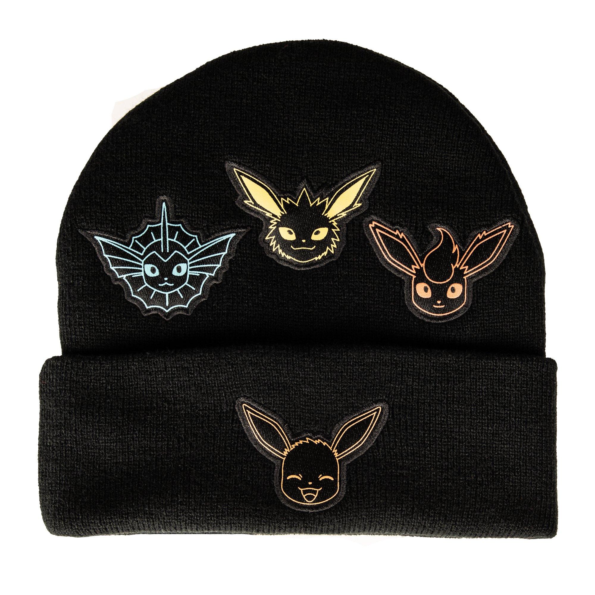 Pokemon Eevee Eeveelutions Cuff Beanie GameStop Exclusive