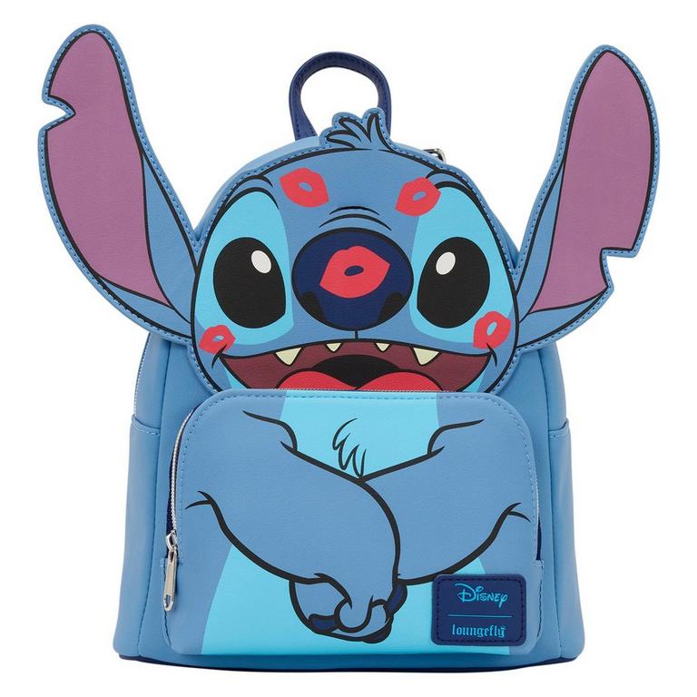 Loungefly Disney Lilo and Stitch - Stitch Kisses Mini Backpack GameStop Exclusive