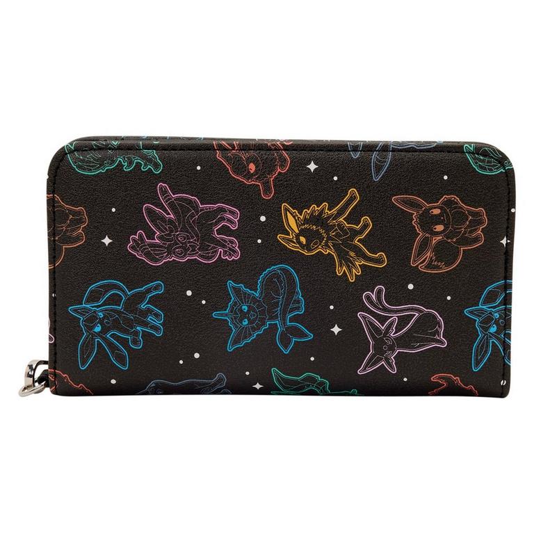 Loungefly Pokemon Eevee Eeveelutions Constellations Tech Wallet GameStop Exclusive