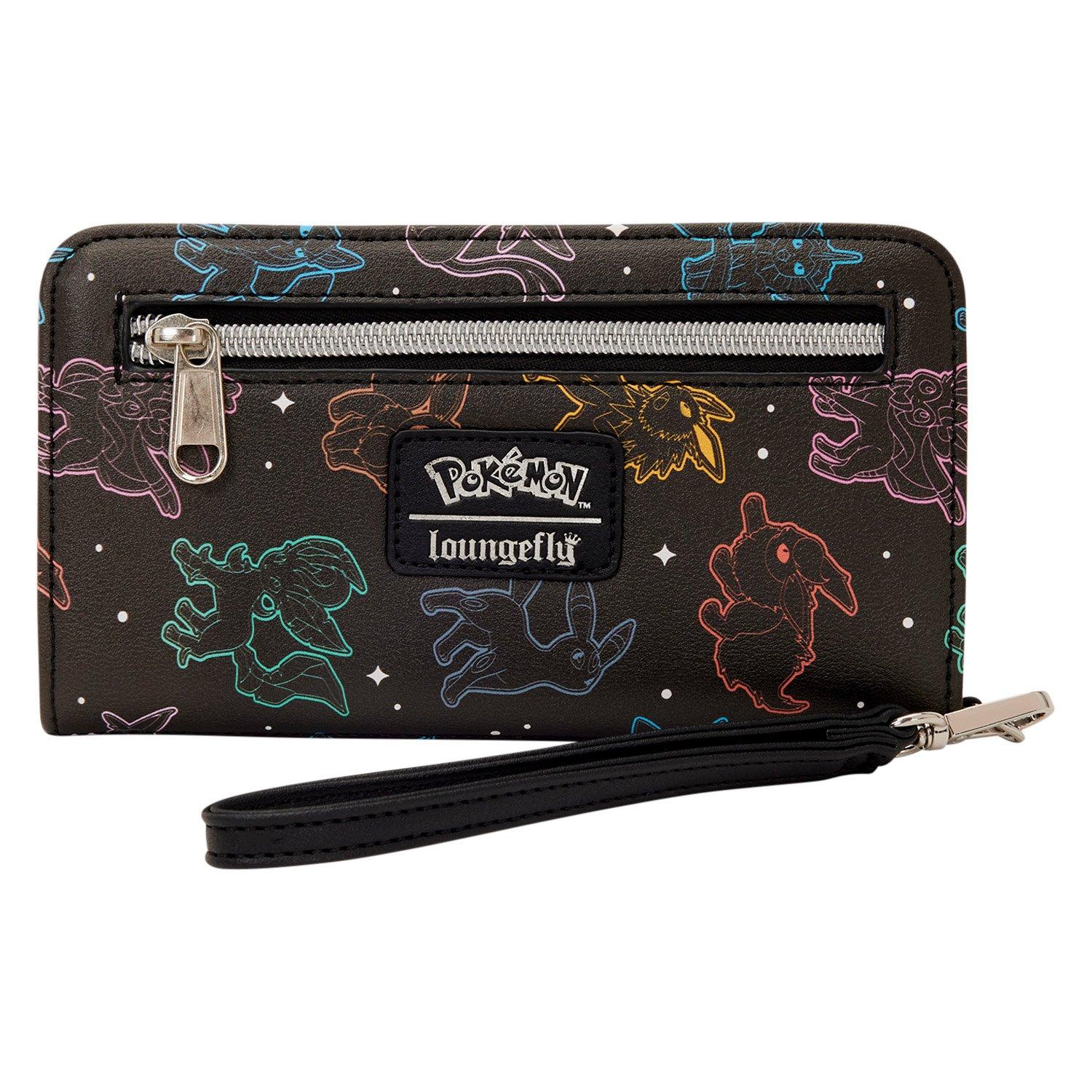 Loungefly Pokemon Eevee Eeveelutions Constellations Tech Wallet GameStop Exclusive
