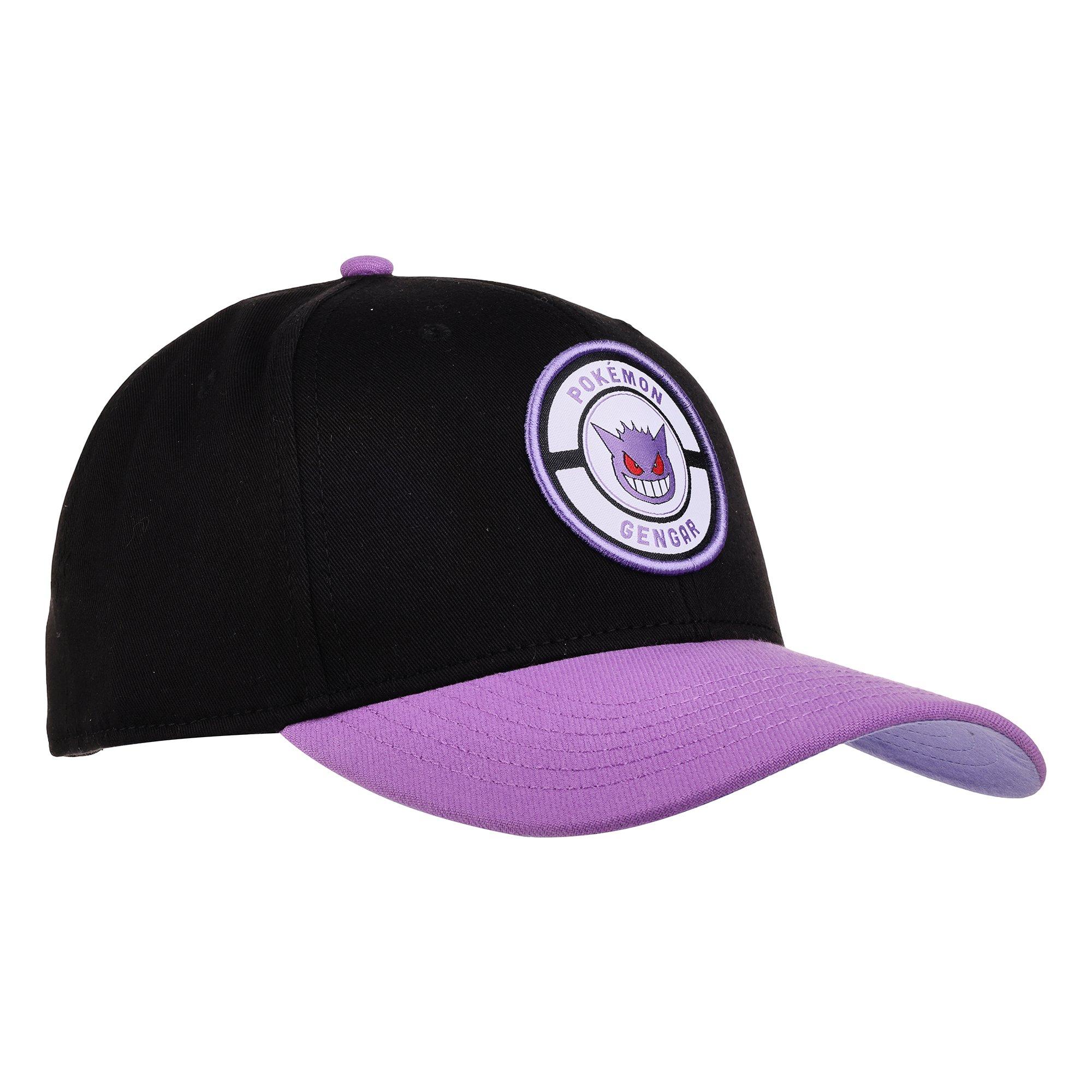 Pokemon Gengar Stitched Logo Snapback Hat GameStop Exclusive