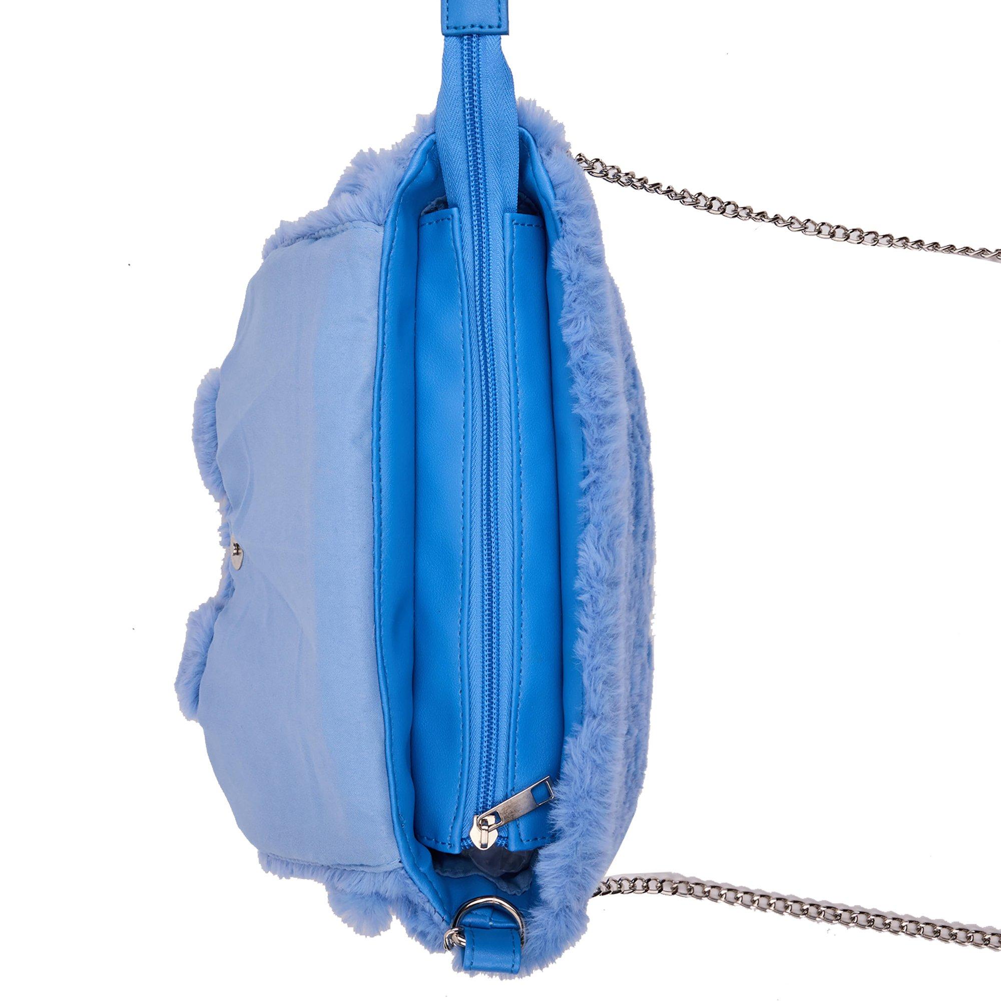 Lilo and Stitch Big Stitch Face on Plush Crossbody Bag GameStop Exclusive