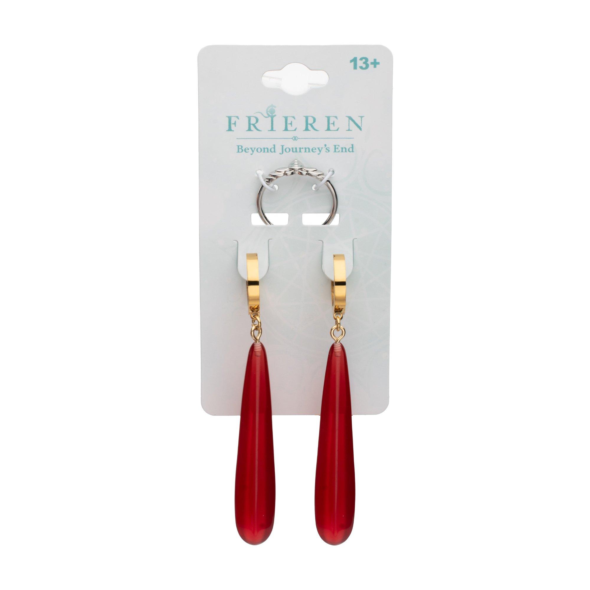 Frieren Beyond Journey’s End Frieren Earrings and Ring Set
