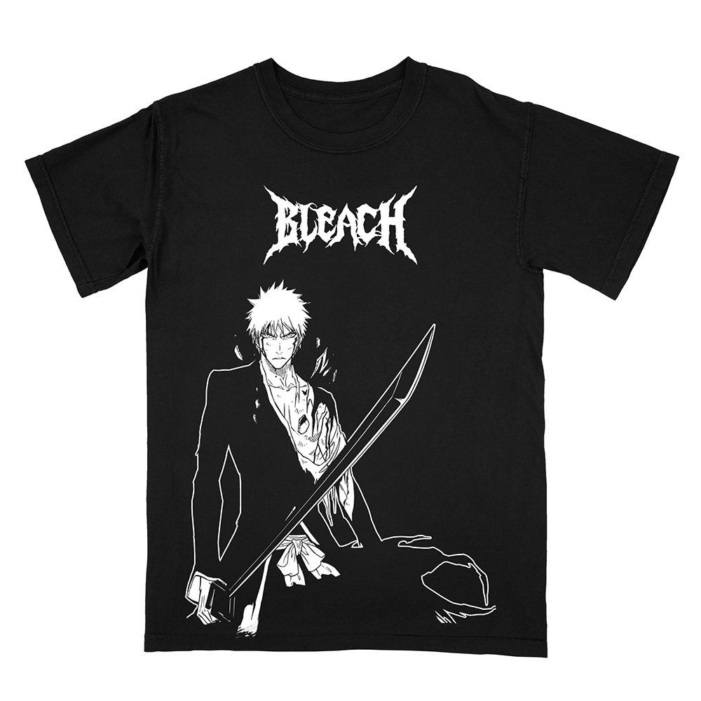 Bleach Ichigo Kurosaki Graphic T-Shirt GameStop Exclusive, Size: Medium