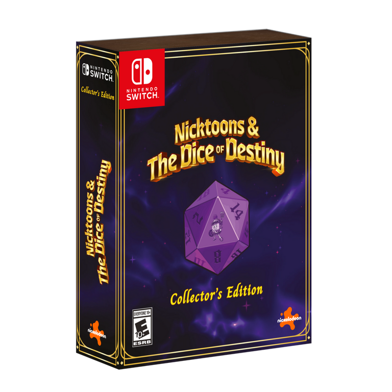 Nicktoons and The Dice of Destiny Collector's Edition - Nintendo