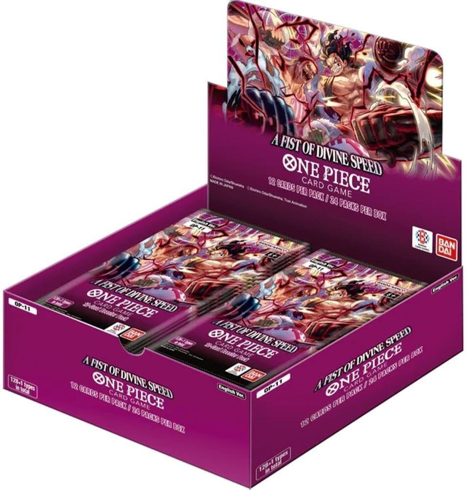 ONE PIECE CARD GAME OP-11 神速の拳 5 BOX Amazon.com: BANDAI ONE Piece Card Game, Fist of God Speed