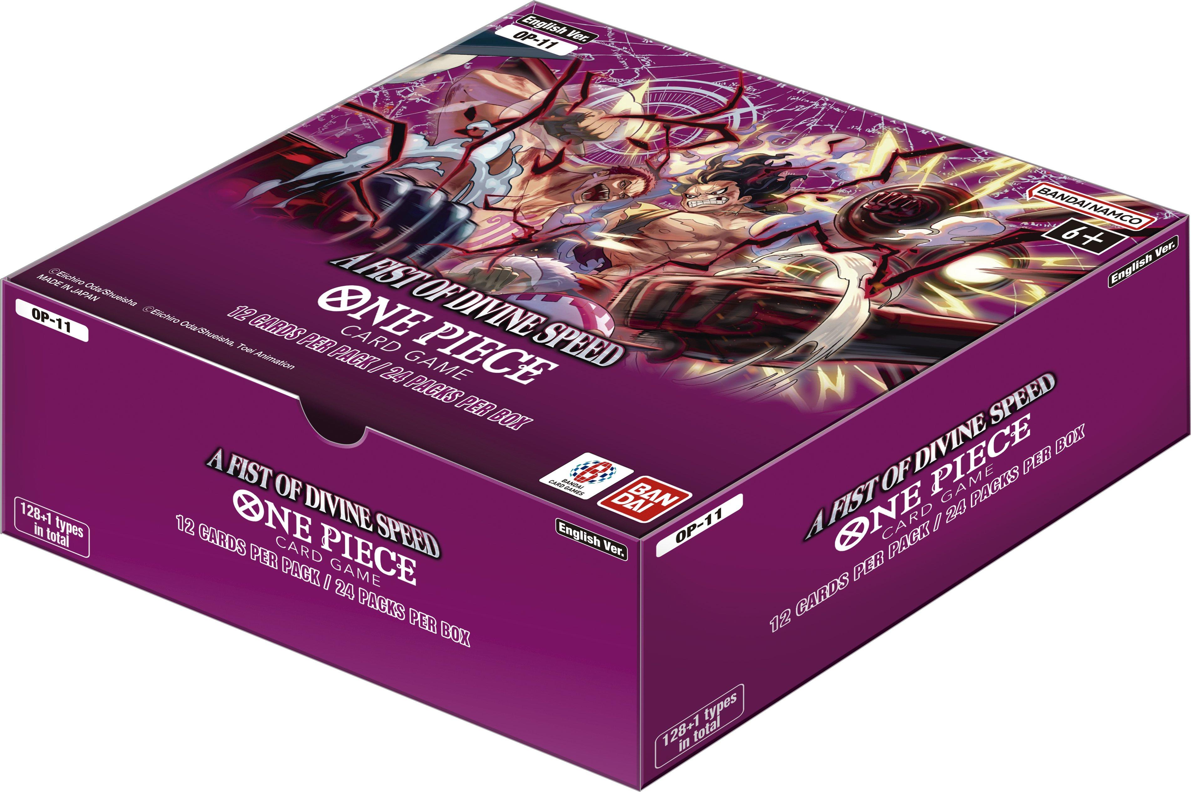 One Piece Card Game: Fist of Divine Speed Booster Box (OP-11)