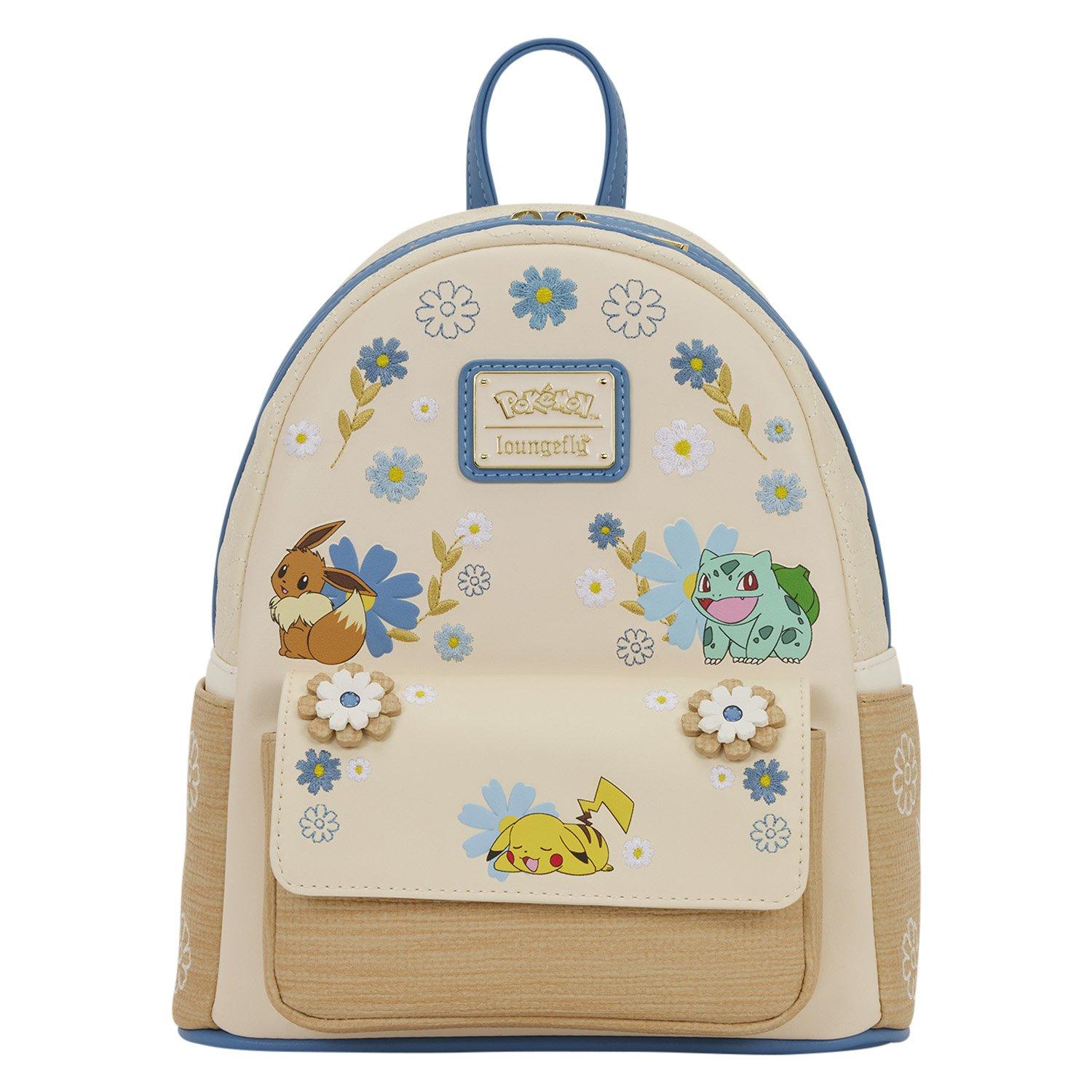 【美品】ポケモン Loungefly ミニリュック 2個 Loungefly Pokemon Floral Mini Backpack | GameStop