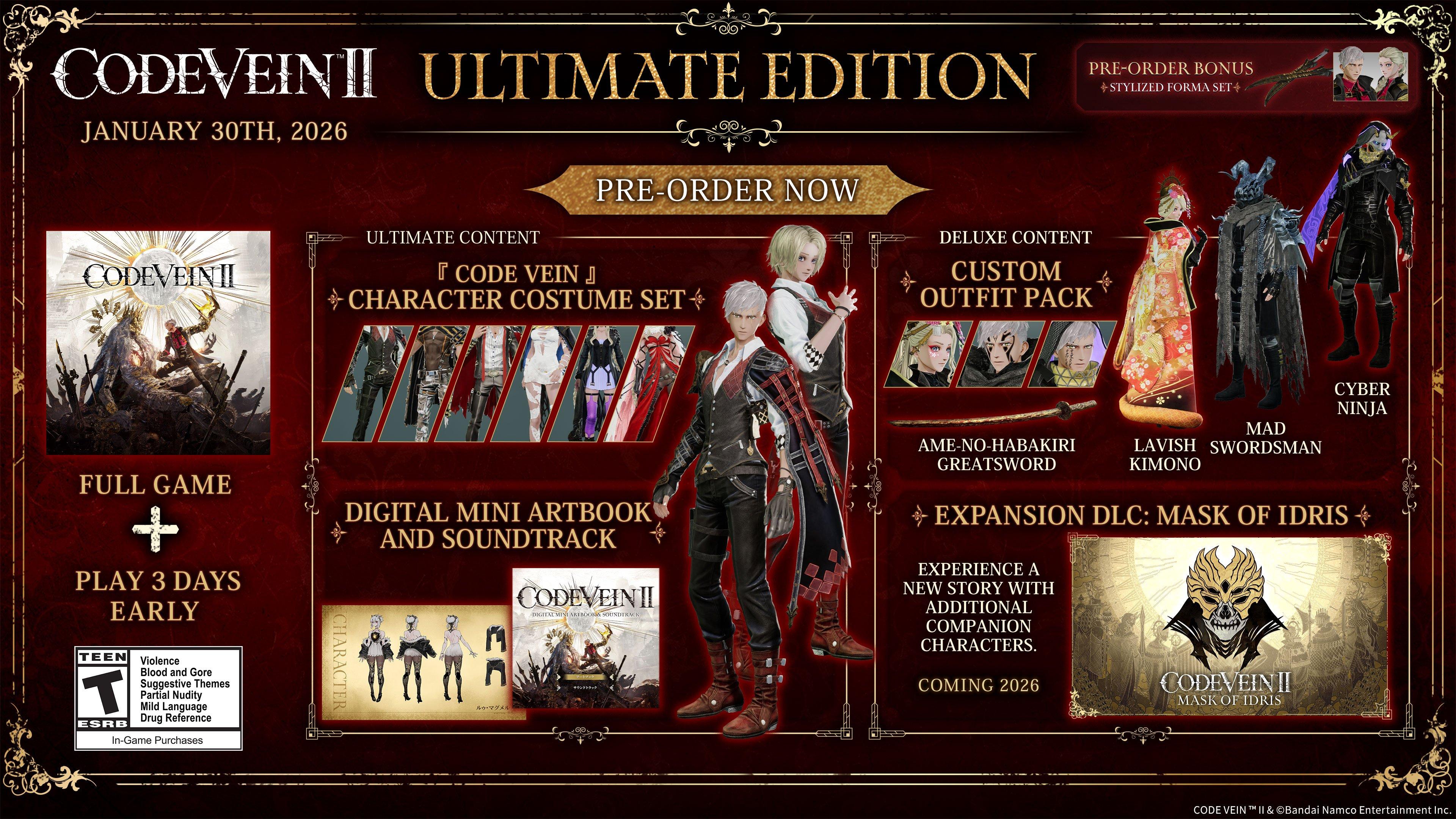 Code Vein II Ultimate Edition - Xbox Series X