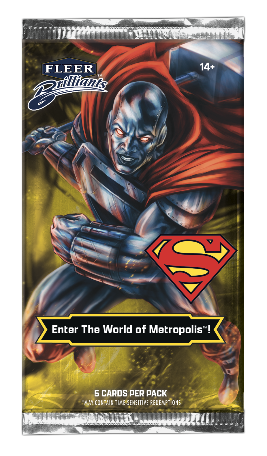 Upper Deck Fleer Brilliants Superman Blaster Box GameStop Exclusive