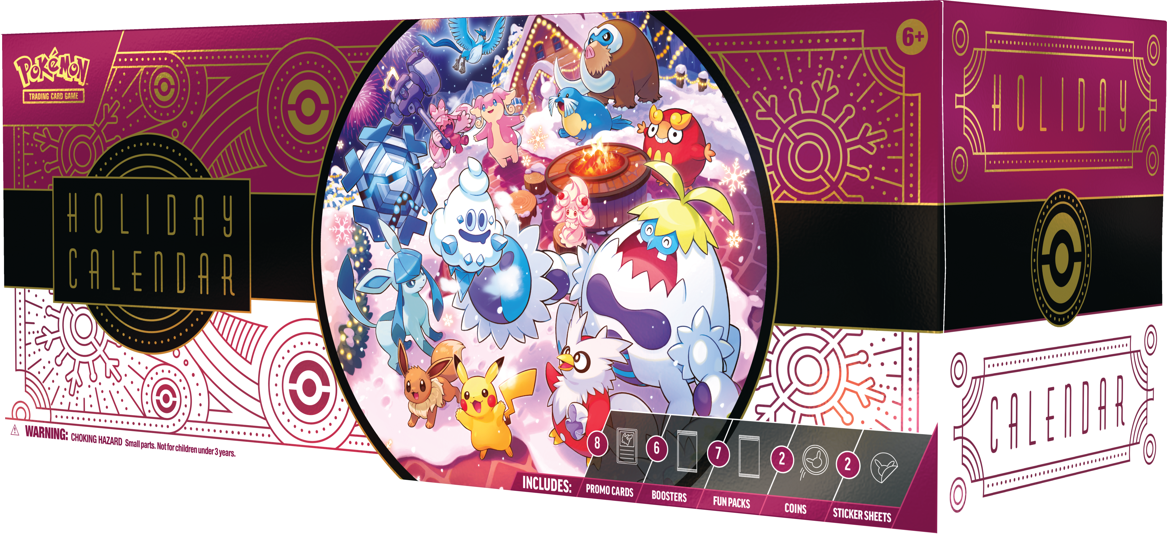 Pokemon Trading Card Game: Holiday Calendar 2025