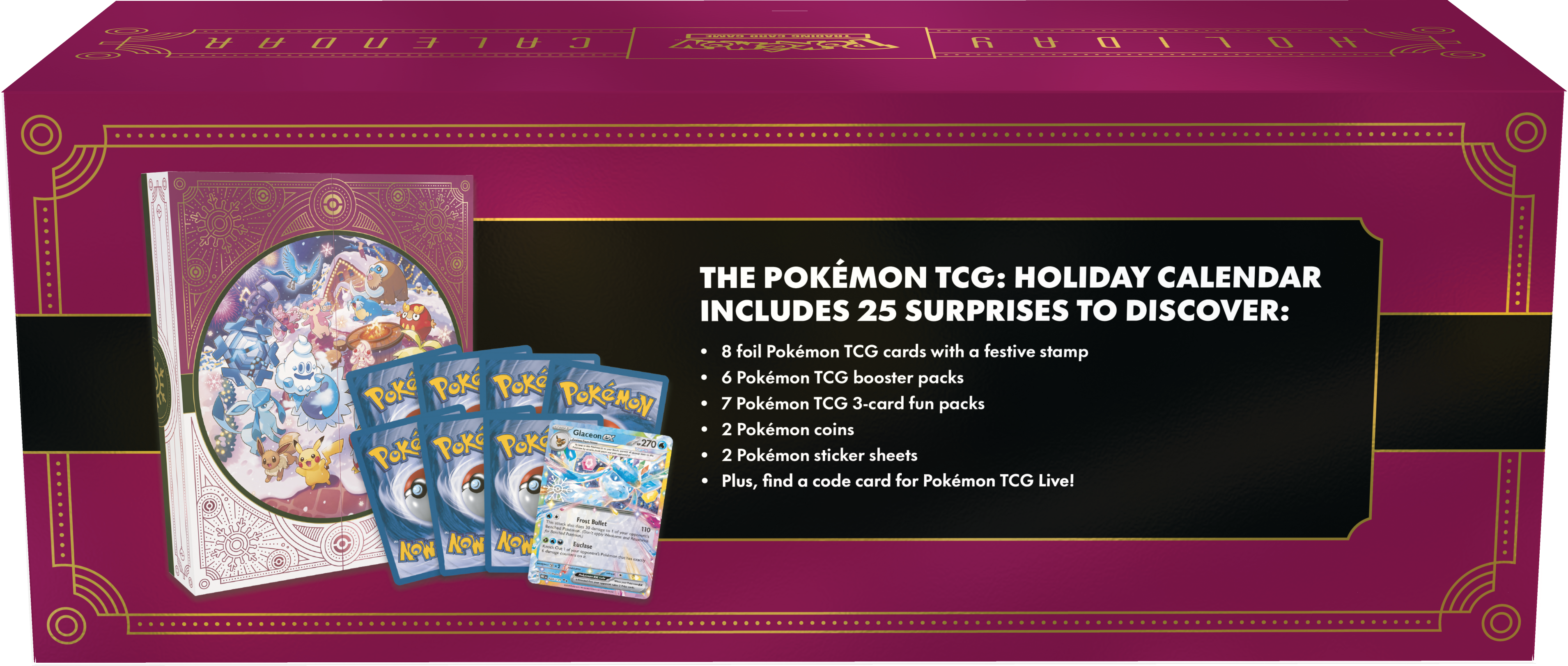 Pokemon Trading Card Game: Holiday Calendar 2025