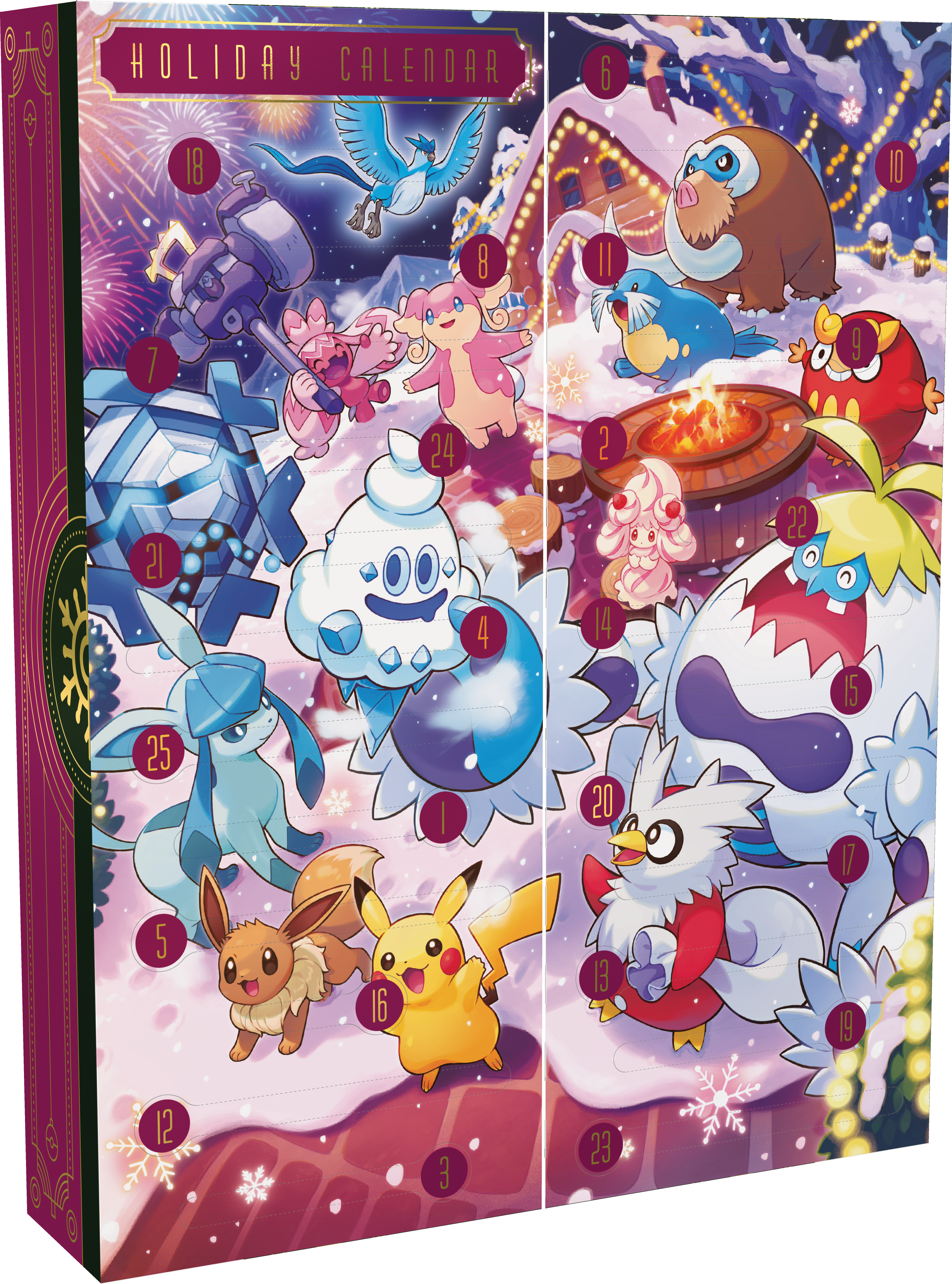 Pokemon Trading Card Game: Holiday Calendar 2025