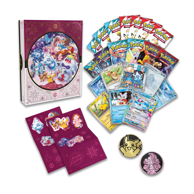 2025 pokmon summer v2 collectible trading cards TCG: Holiday Calendar (2025) : Toys & Games The bundle includes 3 booster packs Pokemon TCG: 2025 Pokemon Day