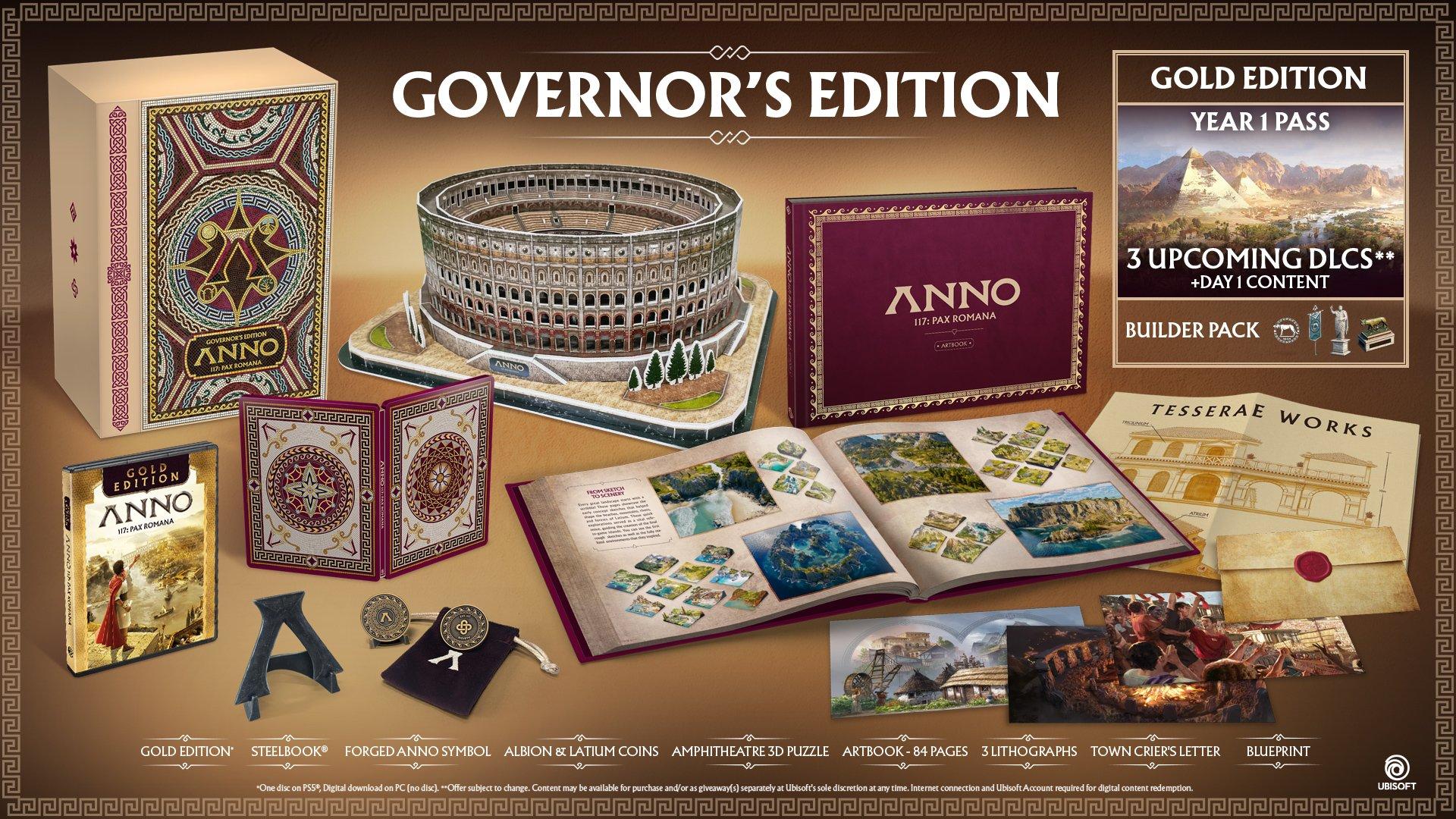Anno 117: Pax Romana Governor's Edition - PlayStation 5