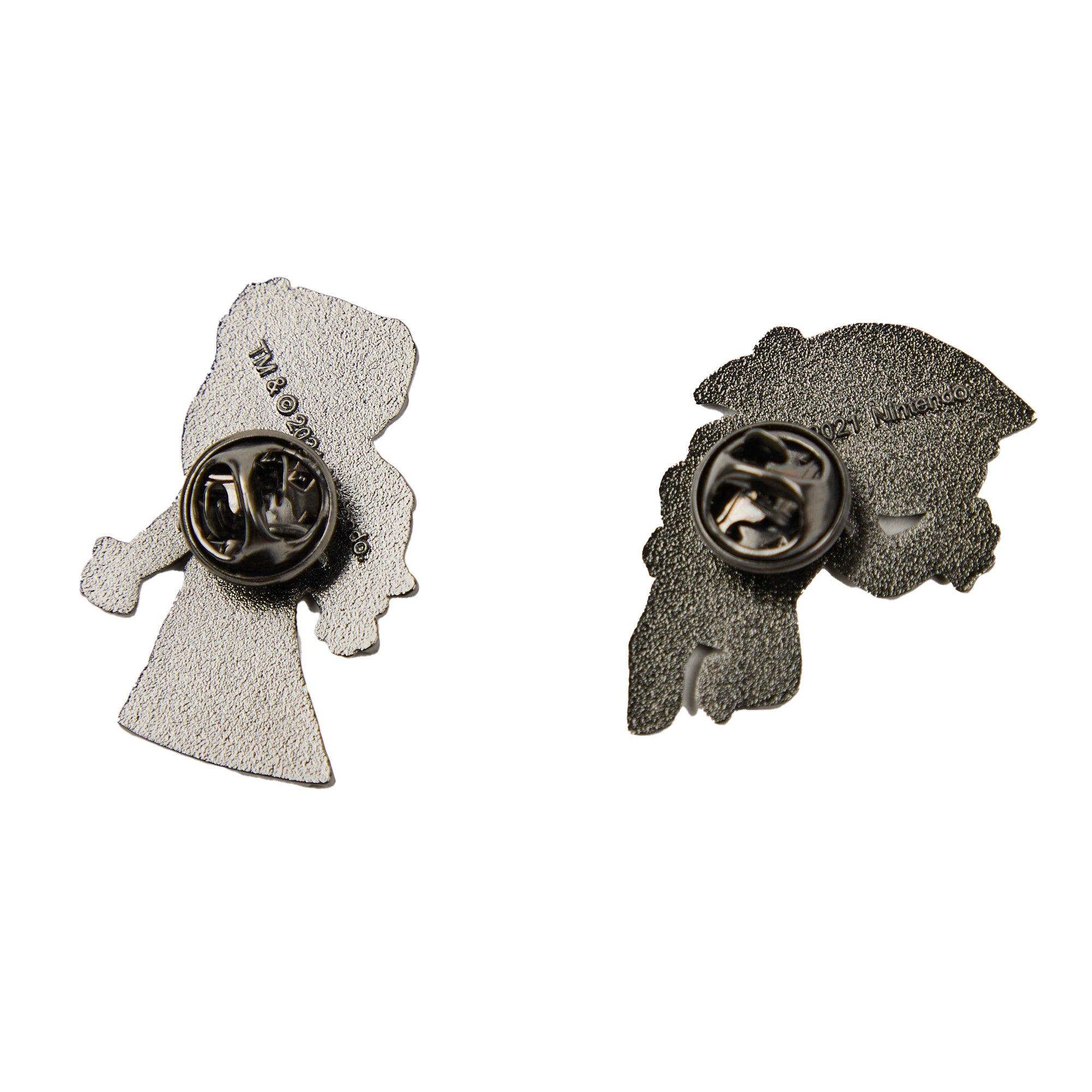 The Legend of Zelda: The Wind Waker Link and Zelda Enamel Pin Set