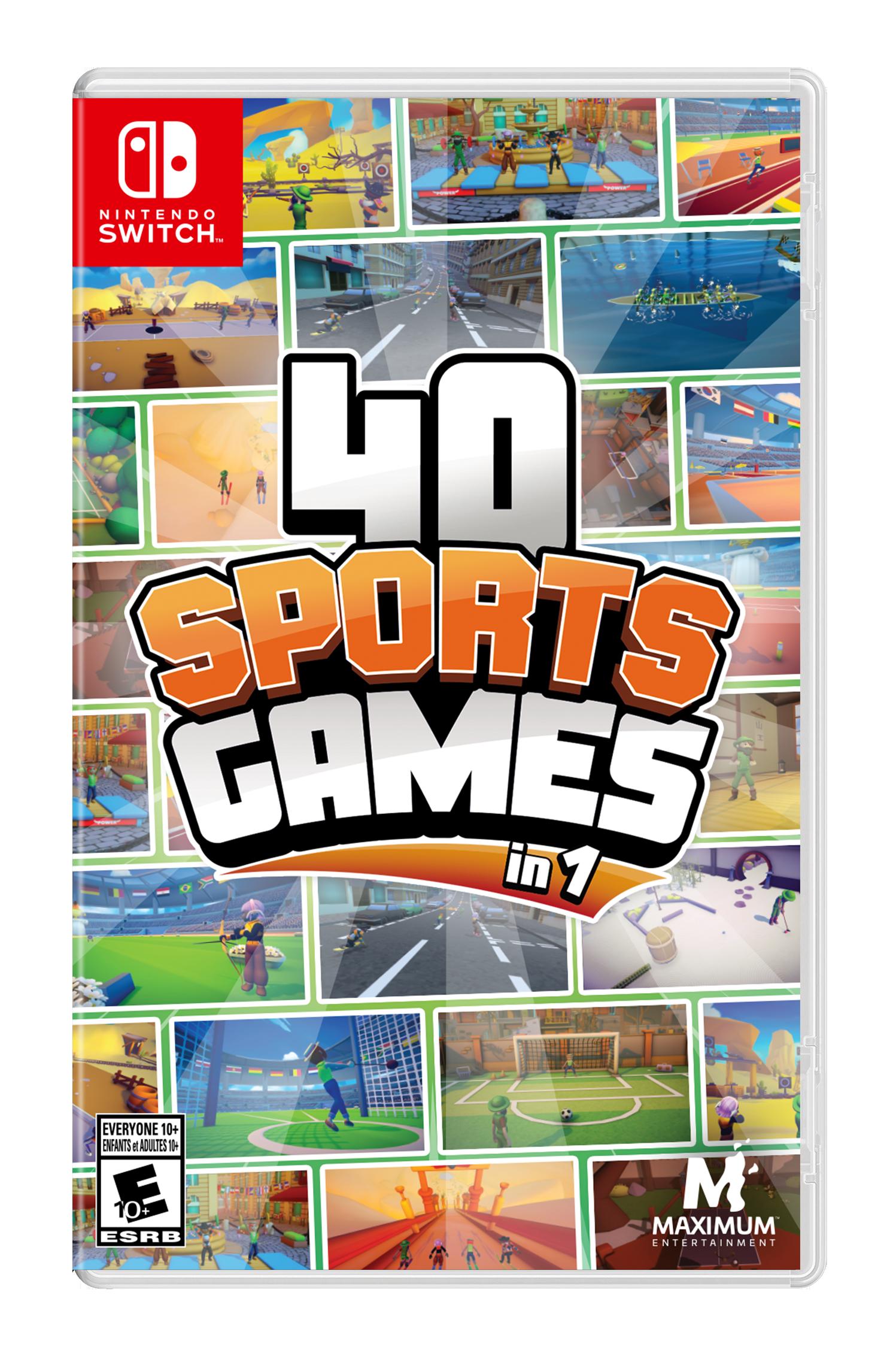 40 Sports Games in 1 - Nintendo Switch | Maximum Games | GameStop