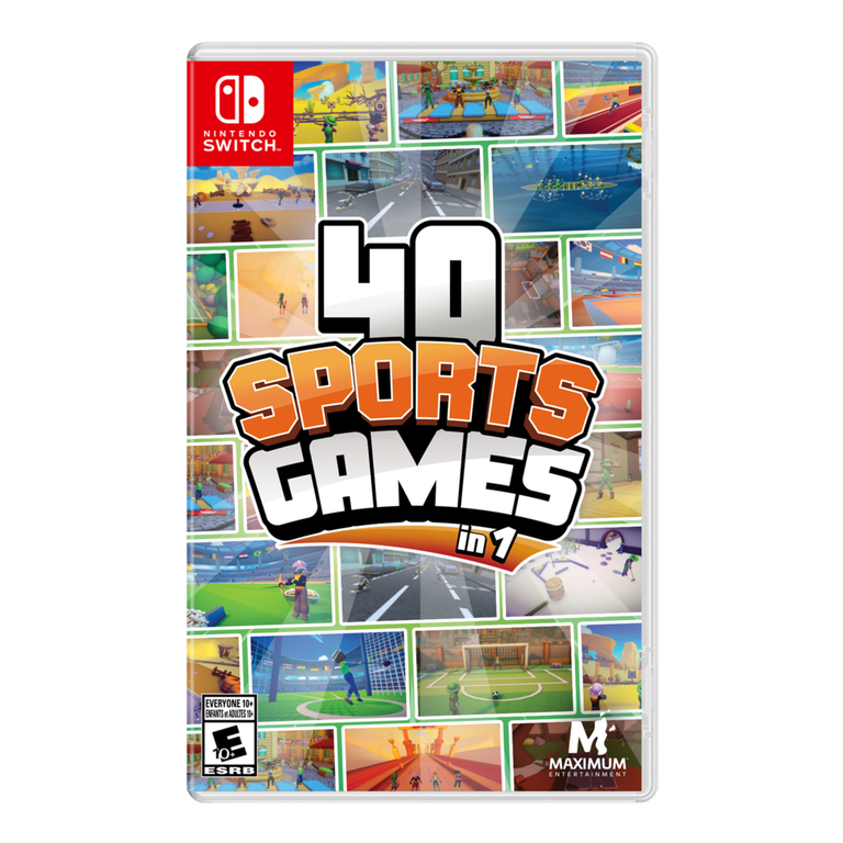 40 Sports Games in 1 - Nintendo Switch - Pre-Order Now