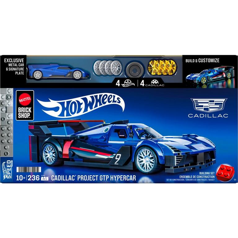 Mattel Brick Shop Hot Wheels Cadillac Project GTP Hypercar