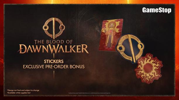 DawnWalker Stickers with Pre-Order Bonus