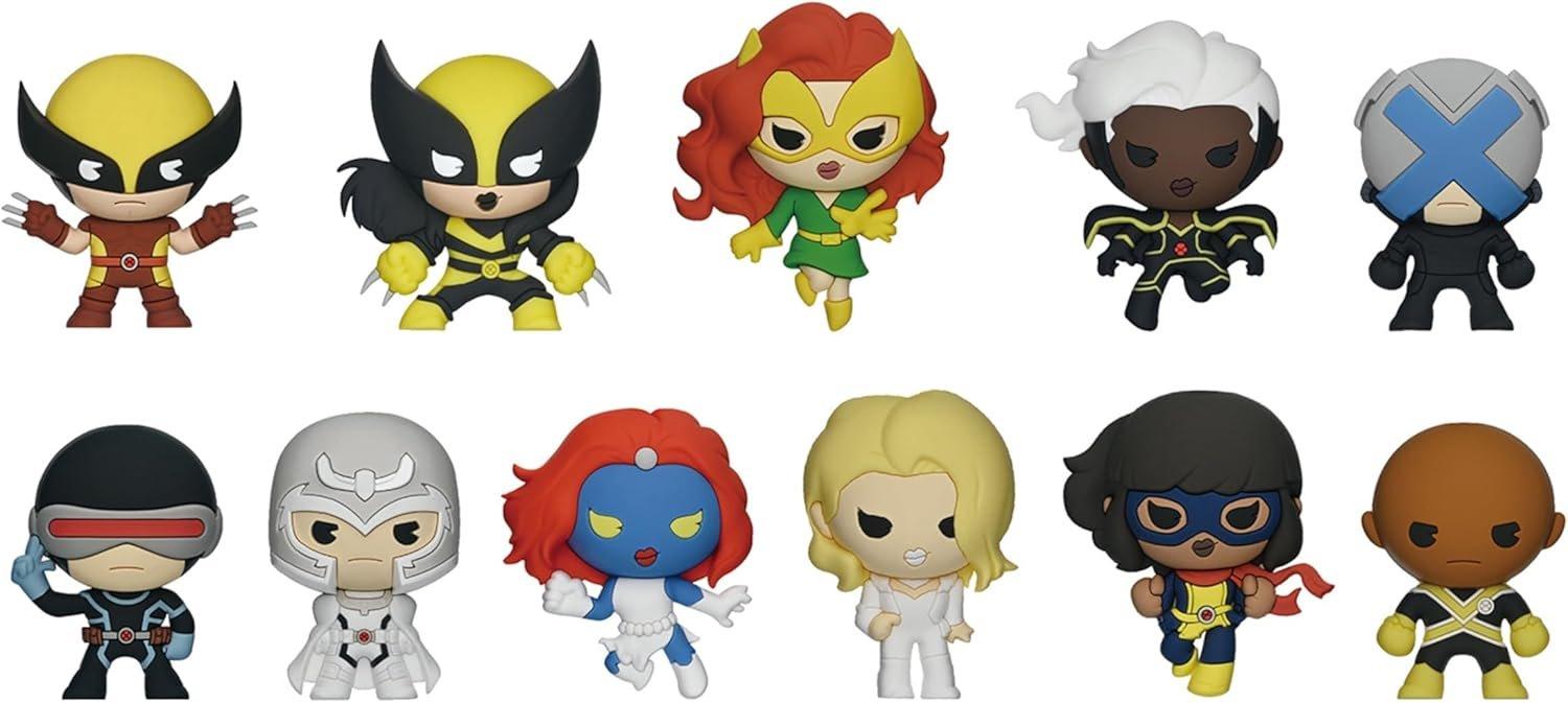  Man ポップアップ グッズセット Marvel X-Men Classic 3D Foam Bag Clip Blind Bag Series 3 (Styles