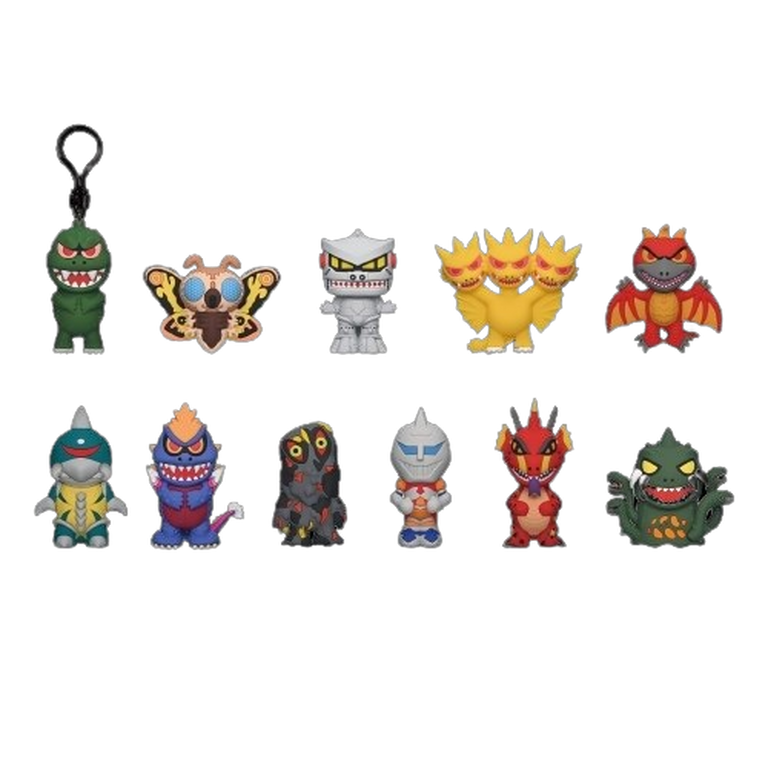 サプライ・アクセサリ・グッズ tonayuta Godzilla x Tokodoki 3D Foam Bag Clip Blind Bag (Styles May Vary