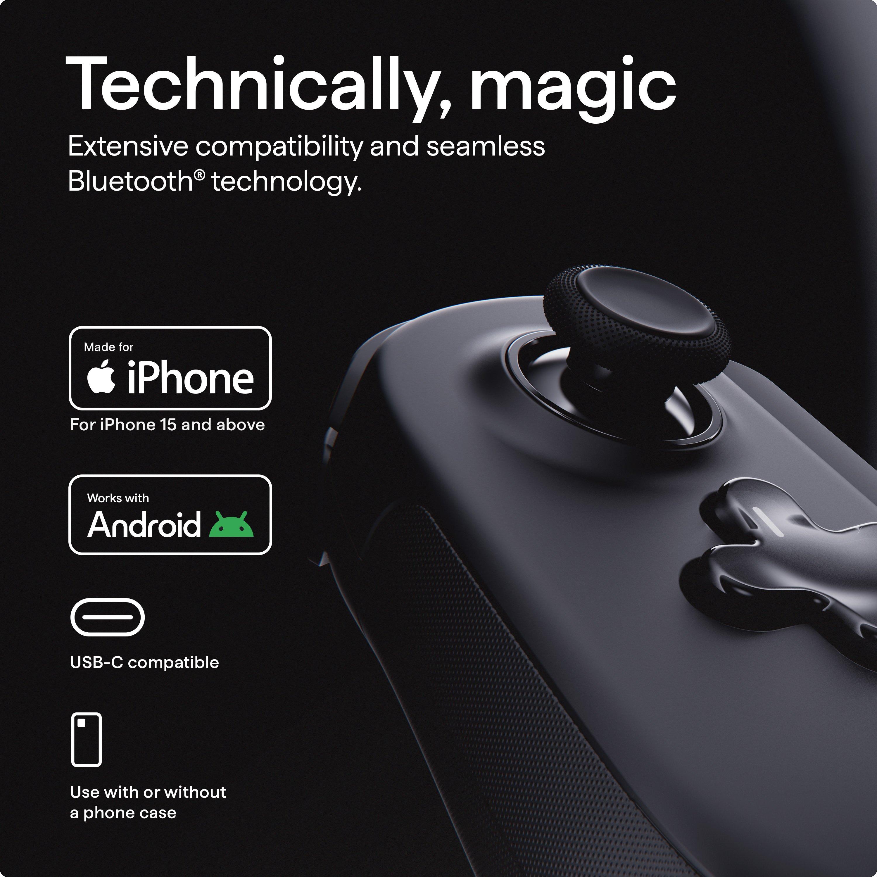 Backbone Pro Mobile Gaming Controller for iPhone 15/16 Series Plus and Android