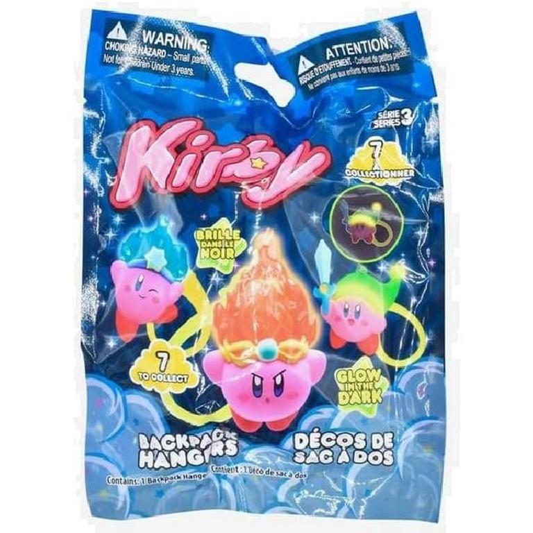 Just Toys Kirby Glow in the Dark Backpack Hangers Series 3 Blind Bag (Styles May Vary)