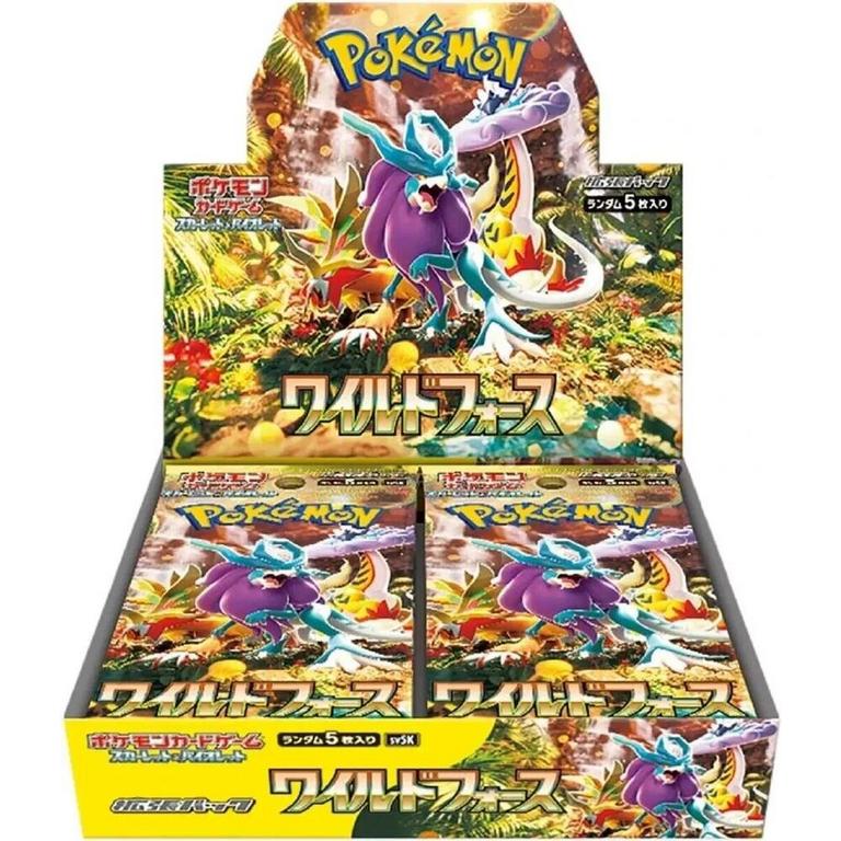 ポケモンカードゲーム　BOX Pokemon Trading Card Game: Scarlet and Violet Wild Force Booster