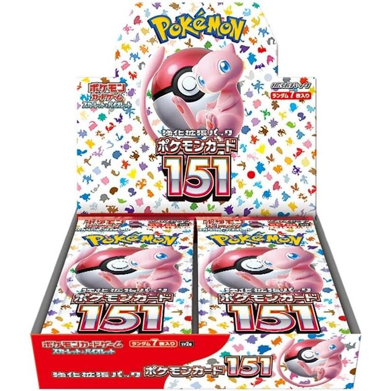 ポケモンカードゲーム151 1BOX Pokemon Trading Card Game: Scarlet and Violet 151 Booster