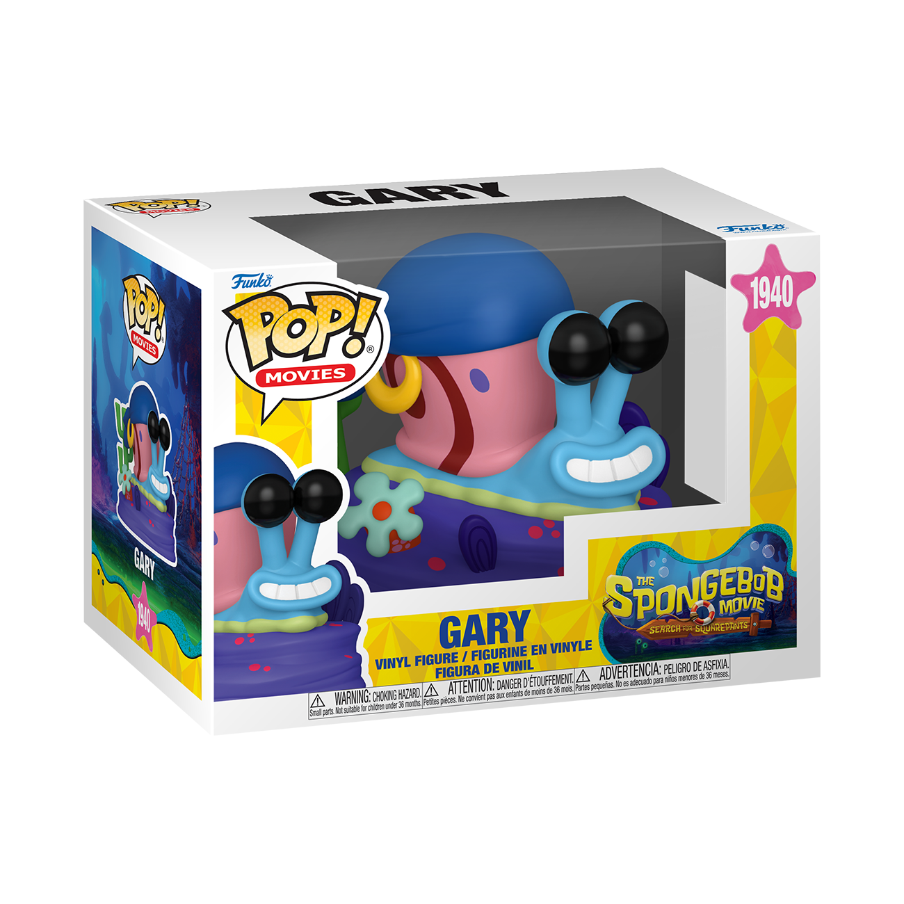 Funko POP! Movies: The SpongeBob SquarePants Movie Gary 2.9-in Vinyl Figure
