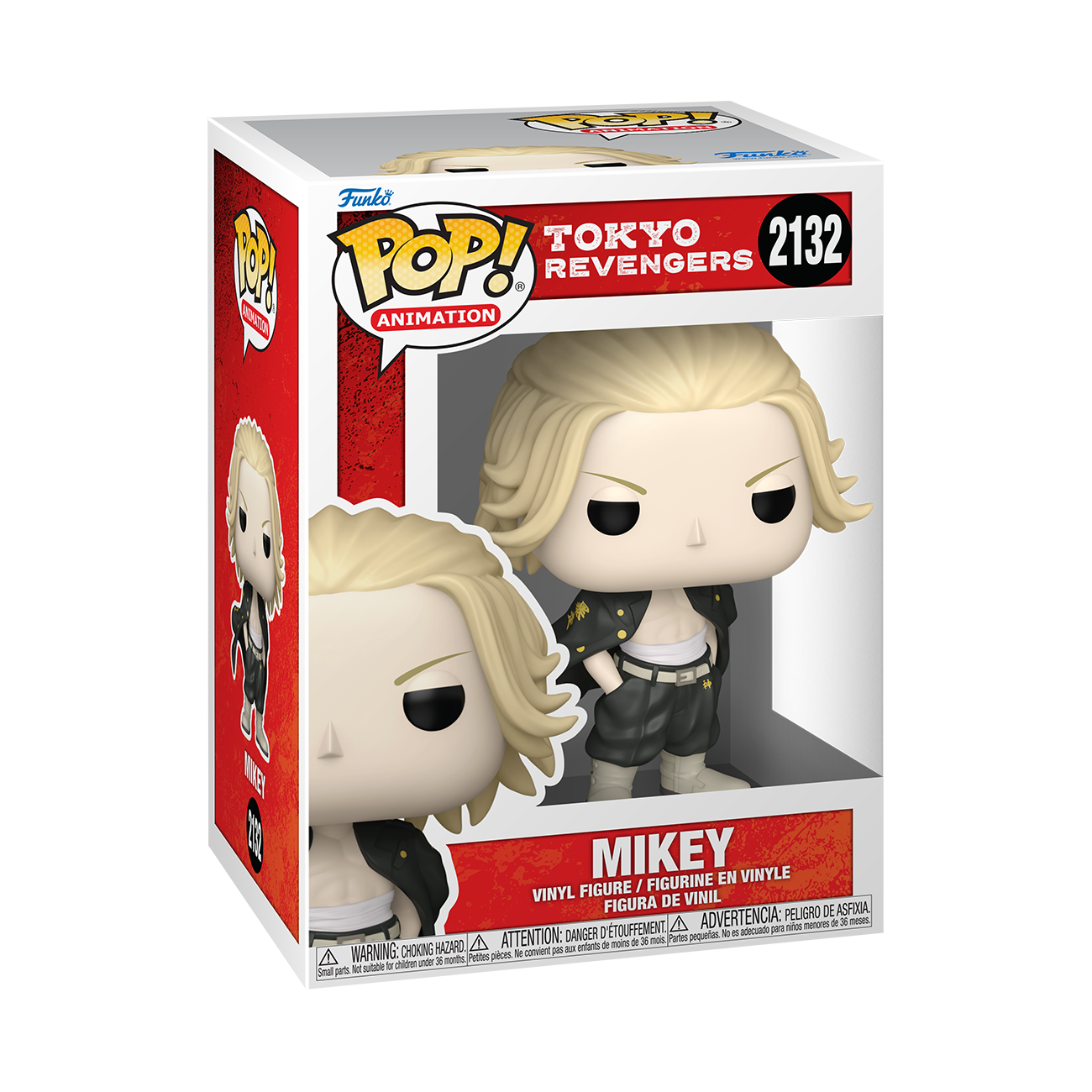 Funko POP! Animation: Tokyo Revengers Mikey 4-in Vinyl Figure