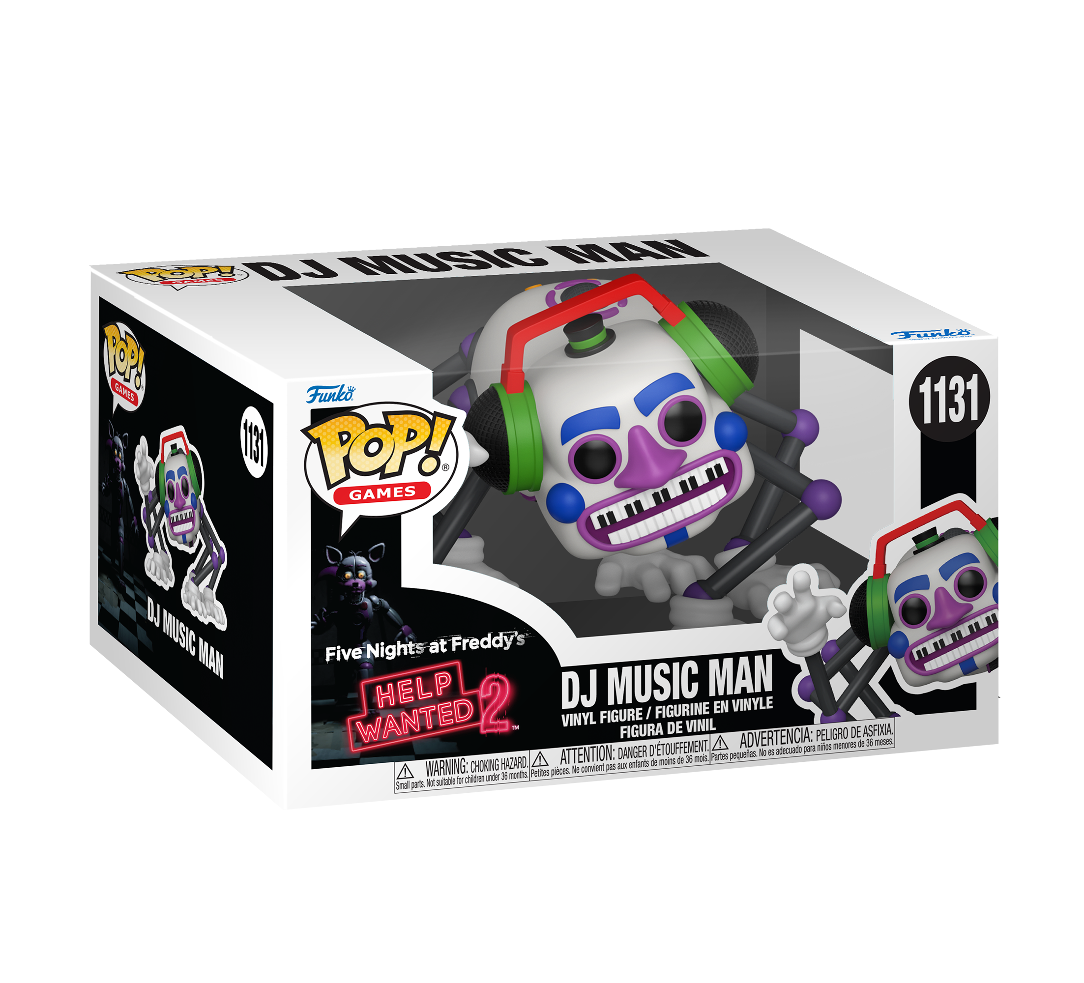 Funko POP! Games: Five Nights at Freddy’s: Help Wanted 2 DJ Music Man 3.2-in Vinyl Figure