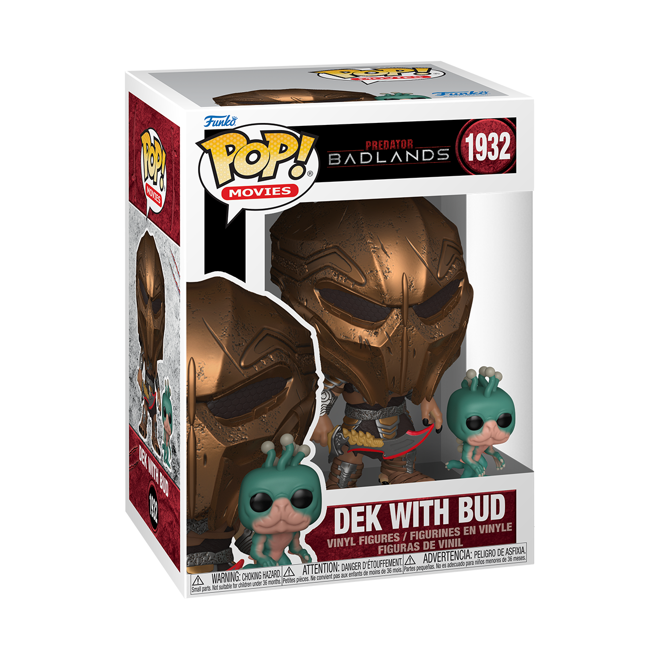 Funko POP! and Buddy: Predator: Badlands Dek with Bud Vinyl Figure Set