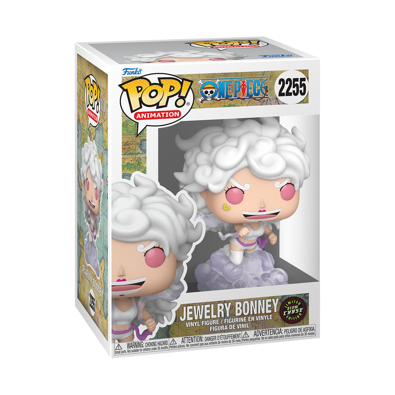 Funko POP! Animation: One Piece Bonney Pirates (or Chase) 4.5-in Glow-in-the-Dark Vinyl Figure