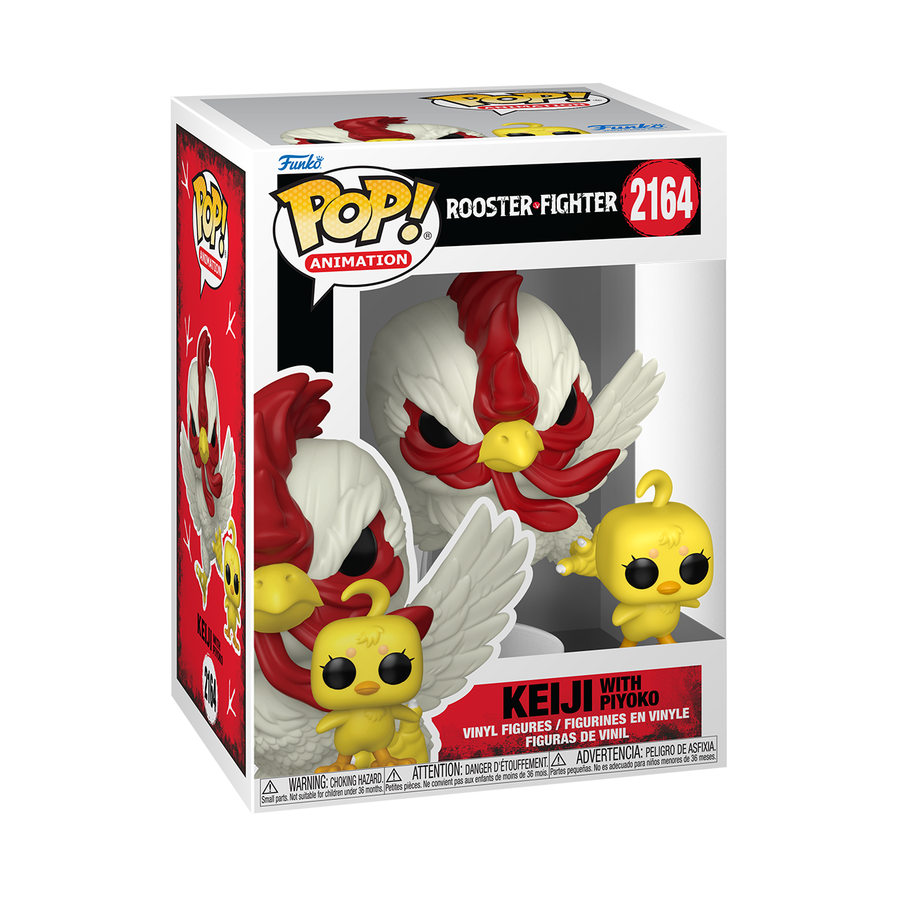 Funko POP! and Buddy: Rooster Fighter Keiji and Piyoko Vinyl Figure Set