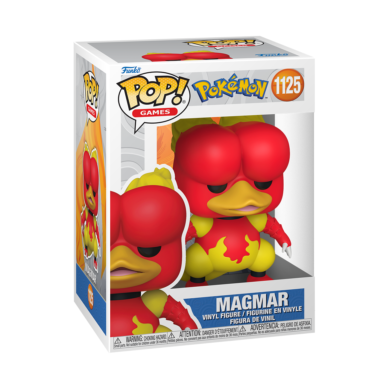 Funko POP! Games: Pokemon Magmar 4-in Vinyl Figure