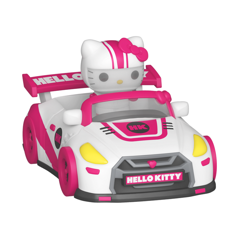Funko Bitty POP! Ride: Sanrio Ride Hello Kitty in Racecar Vinyl Figure Set