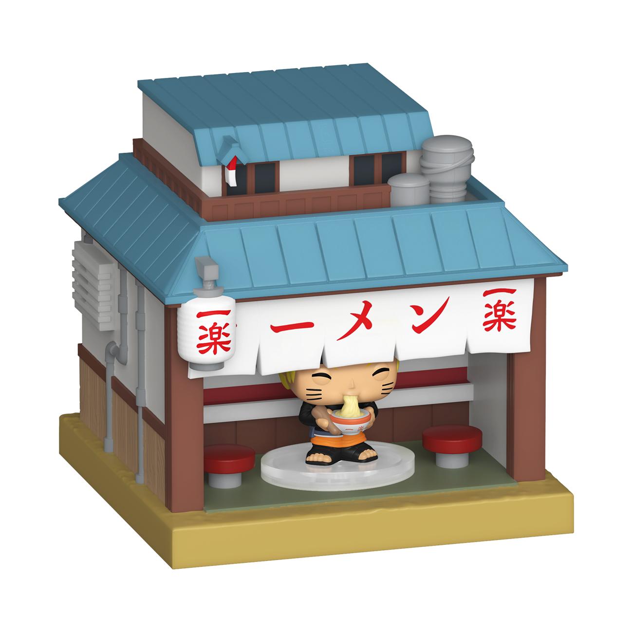 Funko Bitty POP Town: Naruto: Shippuden Naruto Uzumaki and Ichiraku Ramen Vinyl Figure Set