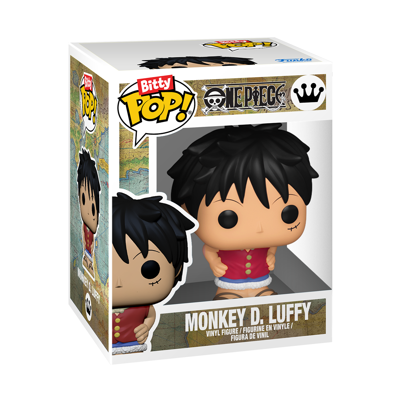 Funko Bitty POP! Ride: One Piece Monkey D. Luffy Ride Going Merry Vinyl Figure Set