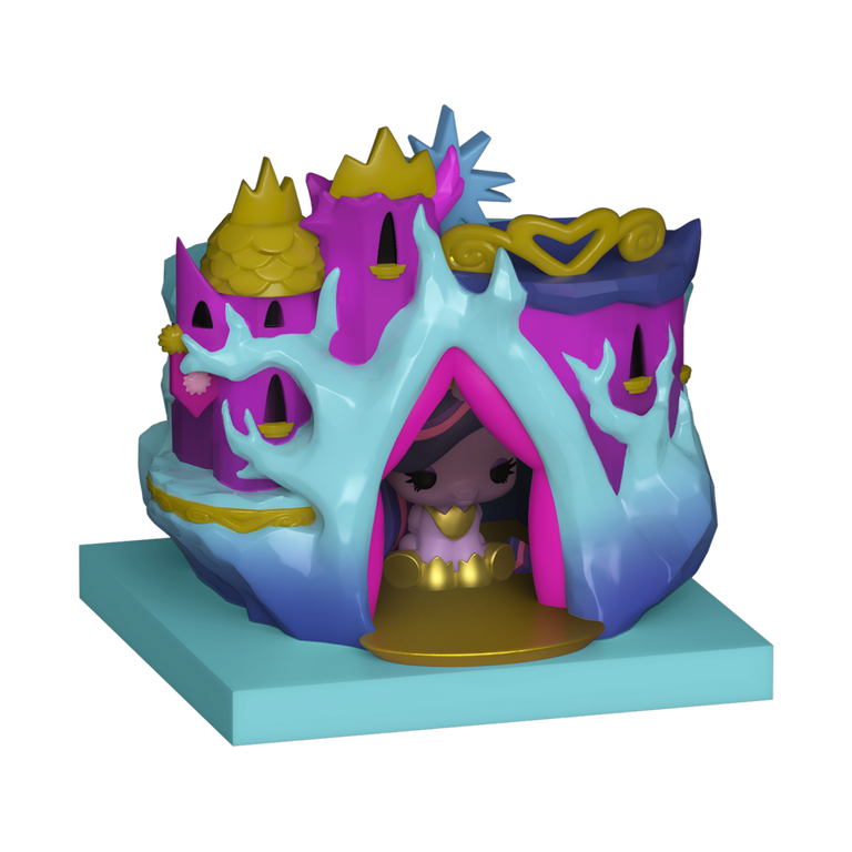 Funko Bitty POP! Town: My Little Pony Castle of Friendship and Princess Twilight Vinyl Figure Set