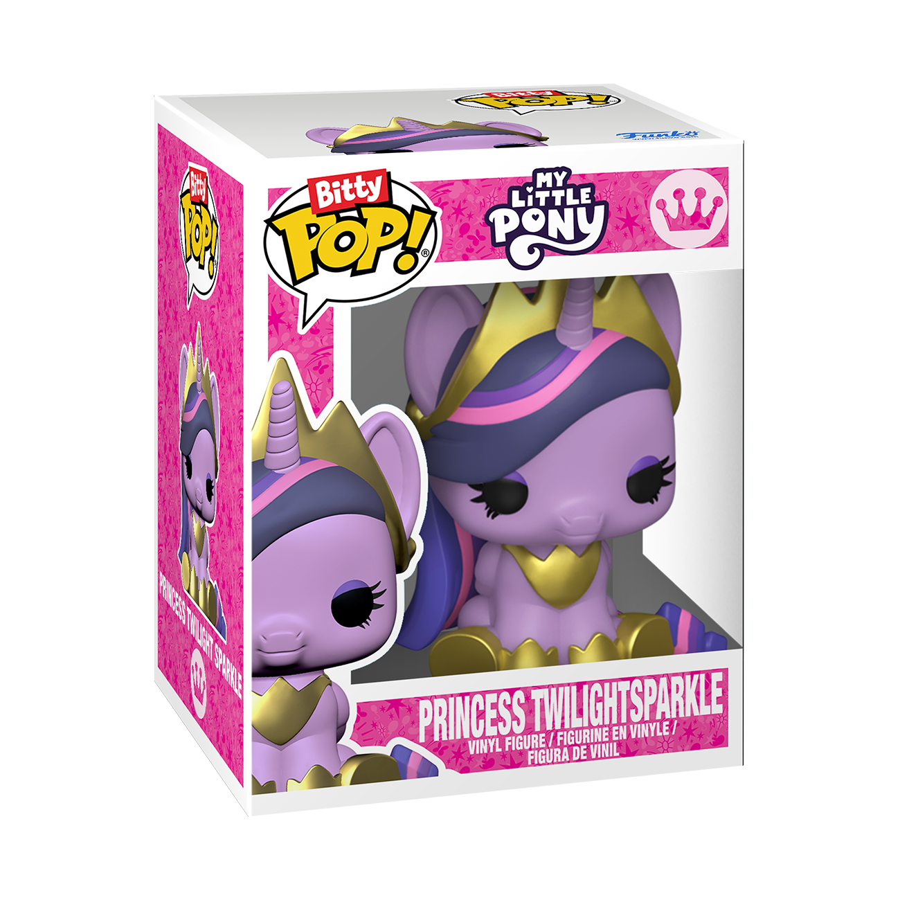 Funko Bitty POP! Town: My Little Pony Castle of Friendship and Princess Twilight Vinyl Figure Set