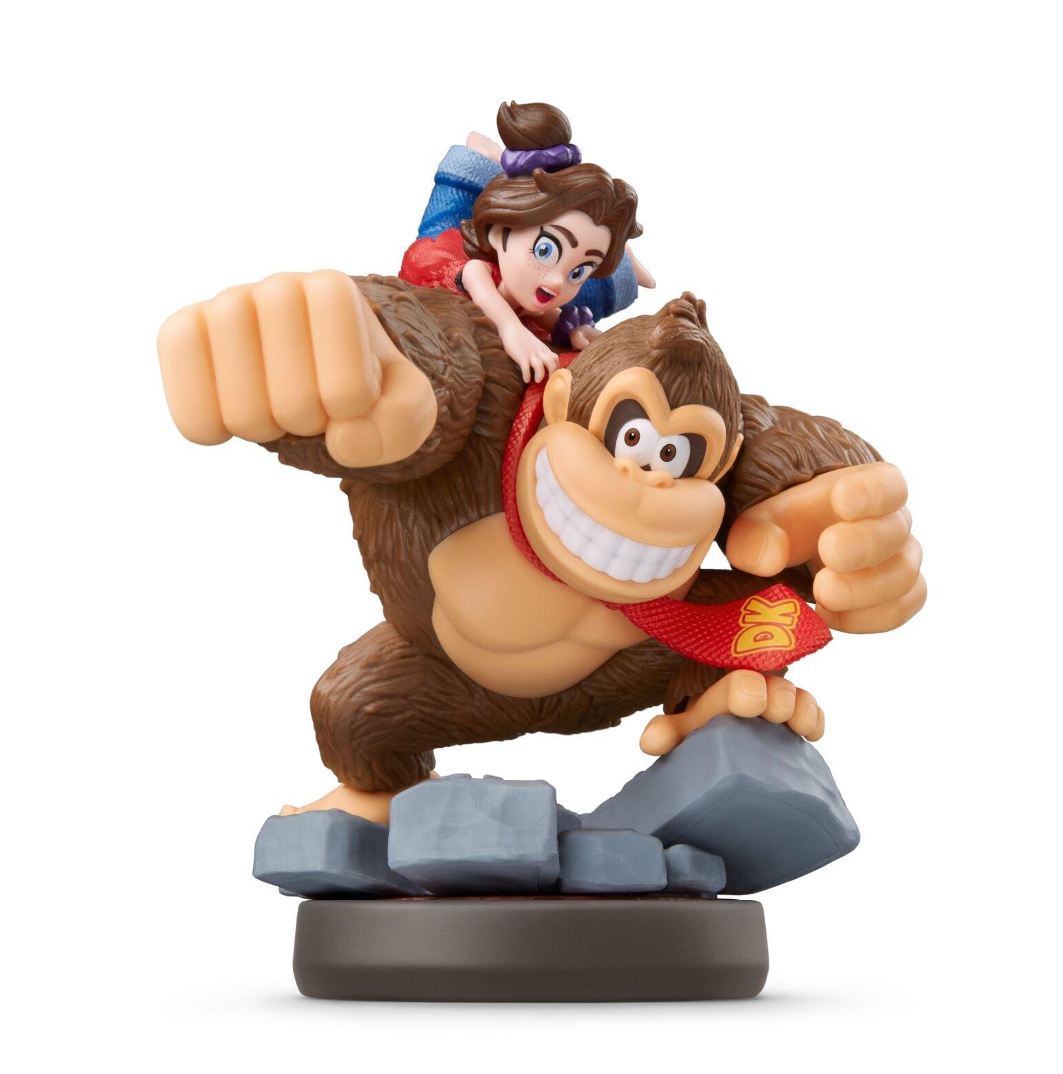 Donkey Kong Bananza Series Donkey Kong and Pauline amiibo
